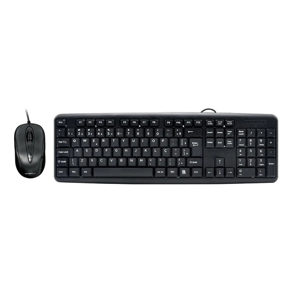 Combo Clásico Teclado Portugués Y Ratón Usb Argomtech (+IVA)