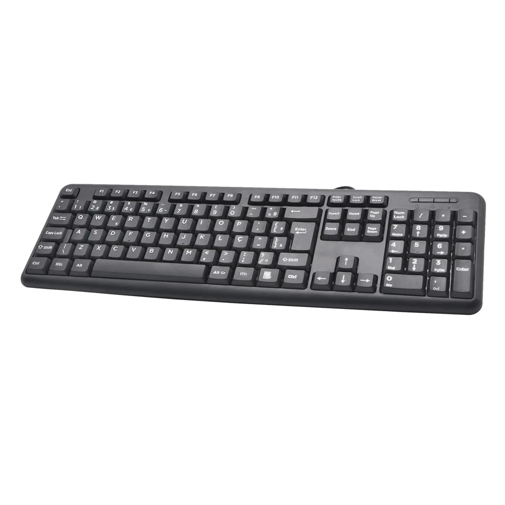 Combo Clásico Teclado Portugués Y Ratón Usb Argomtech (+IVA)