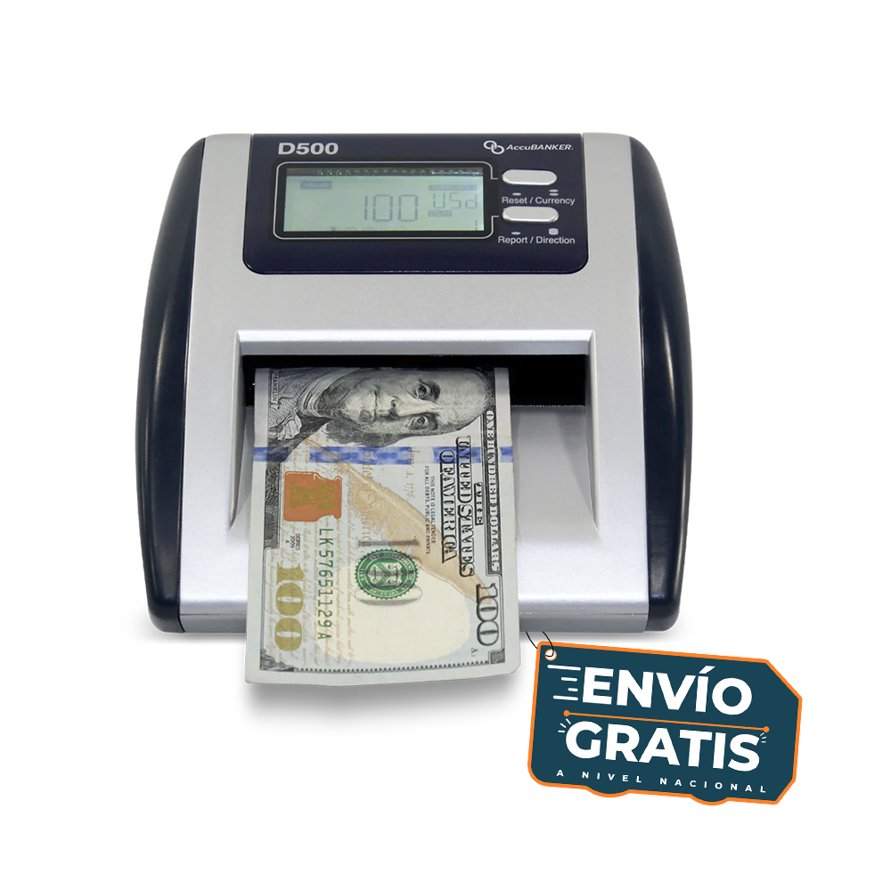 Detectora Multimoneda Accubanker D500 (+IVA)