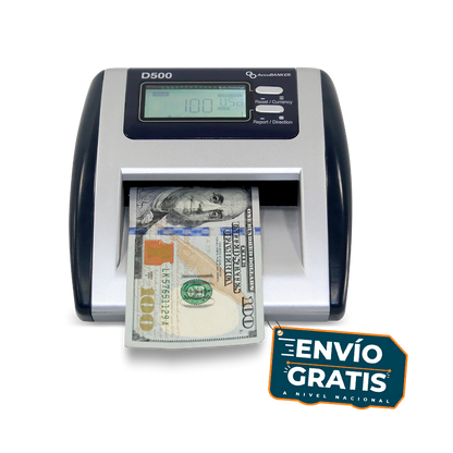 Detectora Multimoneda Accubanker D500 (+IVA)