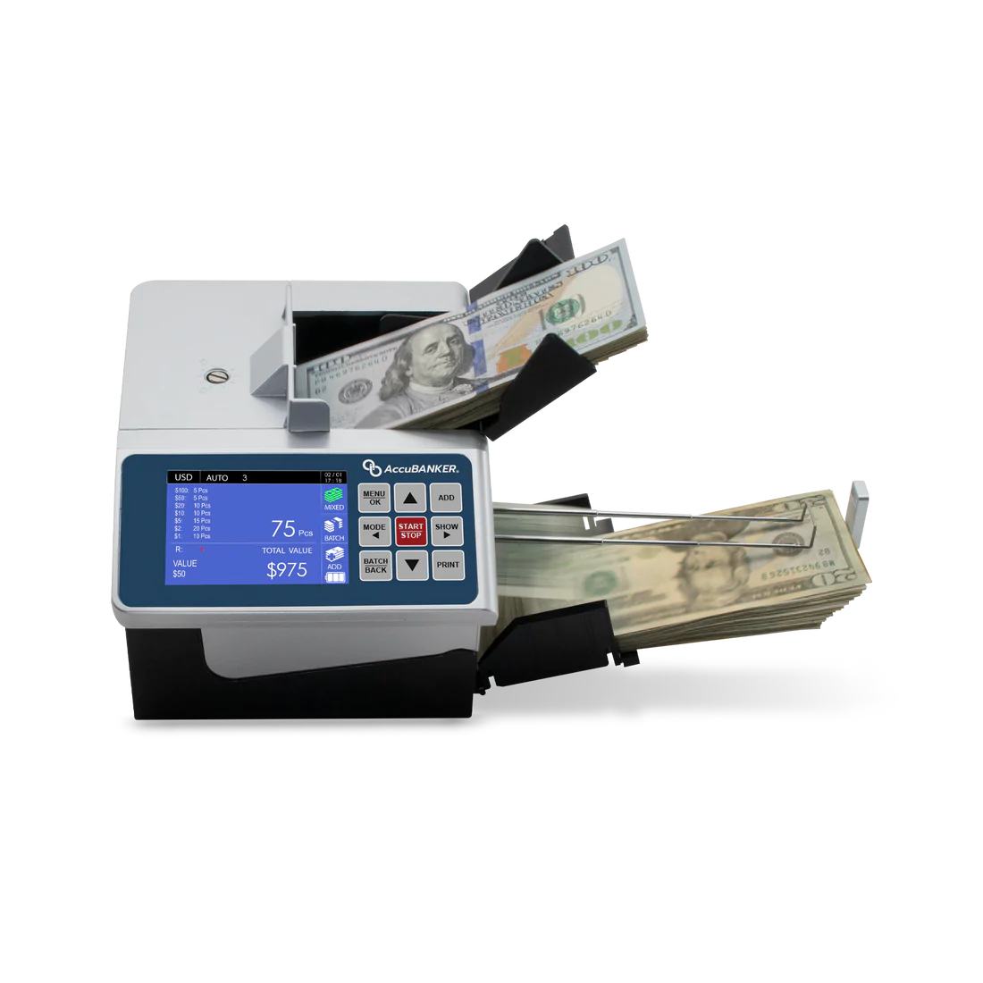 Detector De Dólares Accubanker D700 Duo  (dl/eu) 3 Año Gtia (+IVA)