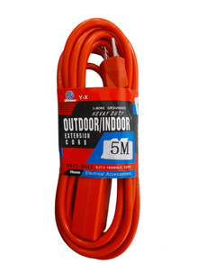 Extensión Eléctrica Reforzada 3 toma SPTLINE 5mts 18awg