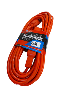 Extensión Eléctrica Reforzada 3 Toma Sptline 8mts 18awg