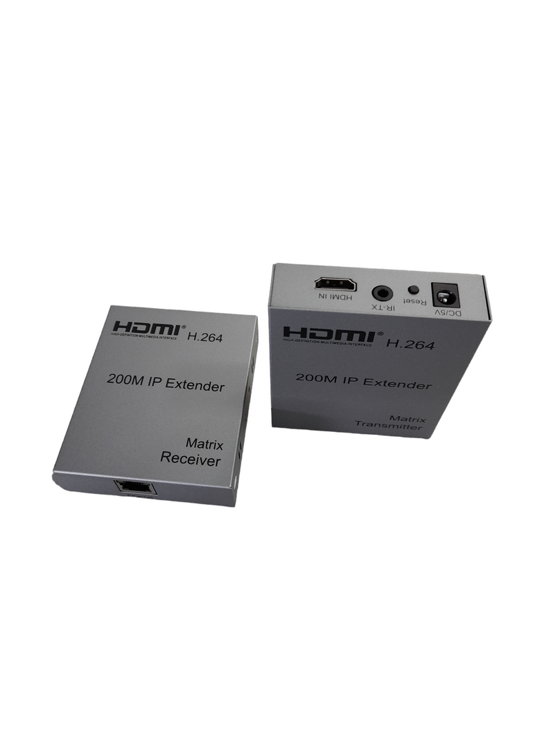 HDMI Extender RJ-45 Extensión 200m IP 1080p