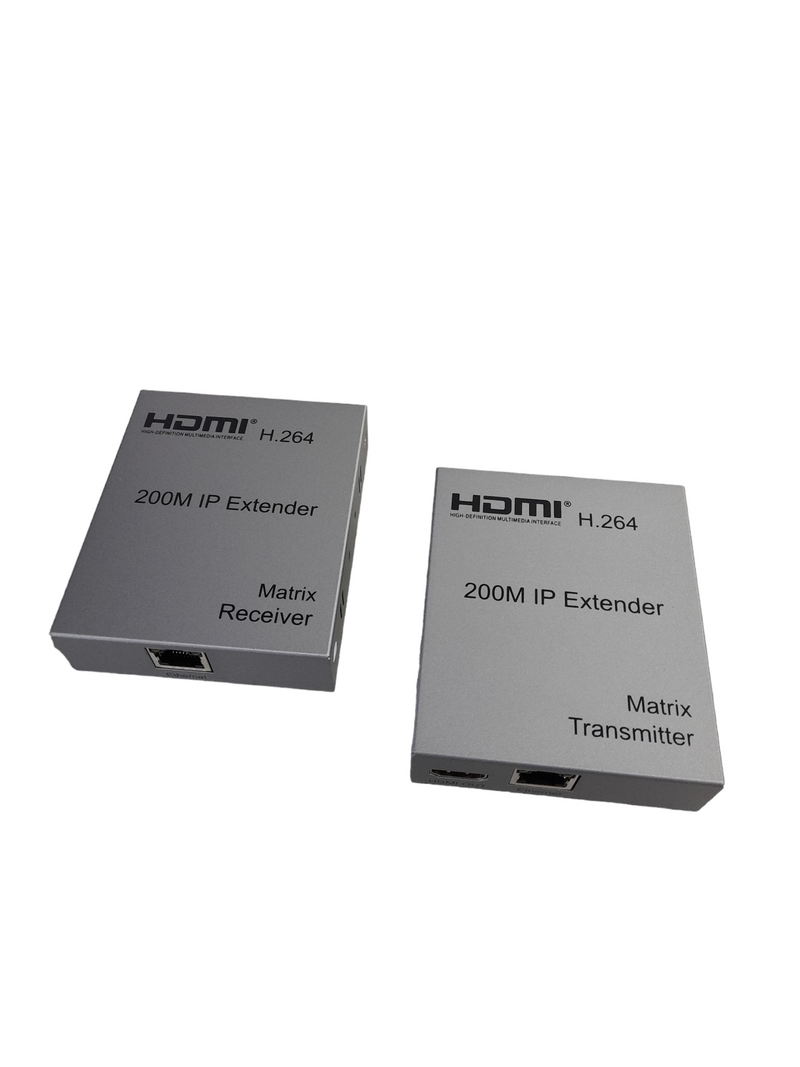 HDMI Extender RJ-45 Extensión 200m IP 1080p
