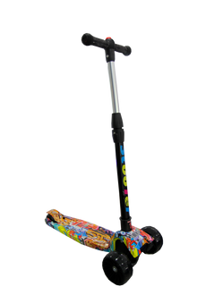 Monopatin Scooter Kids 3 Ruedas Super Fashion Con Led