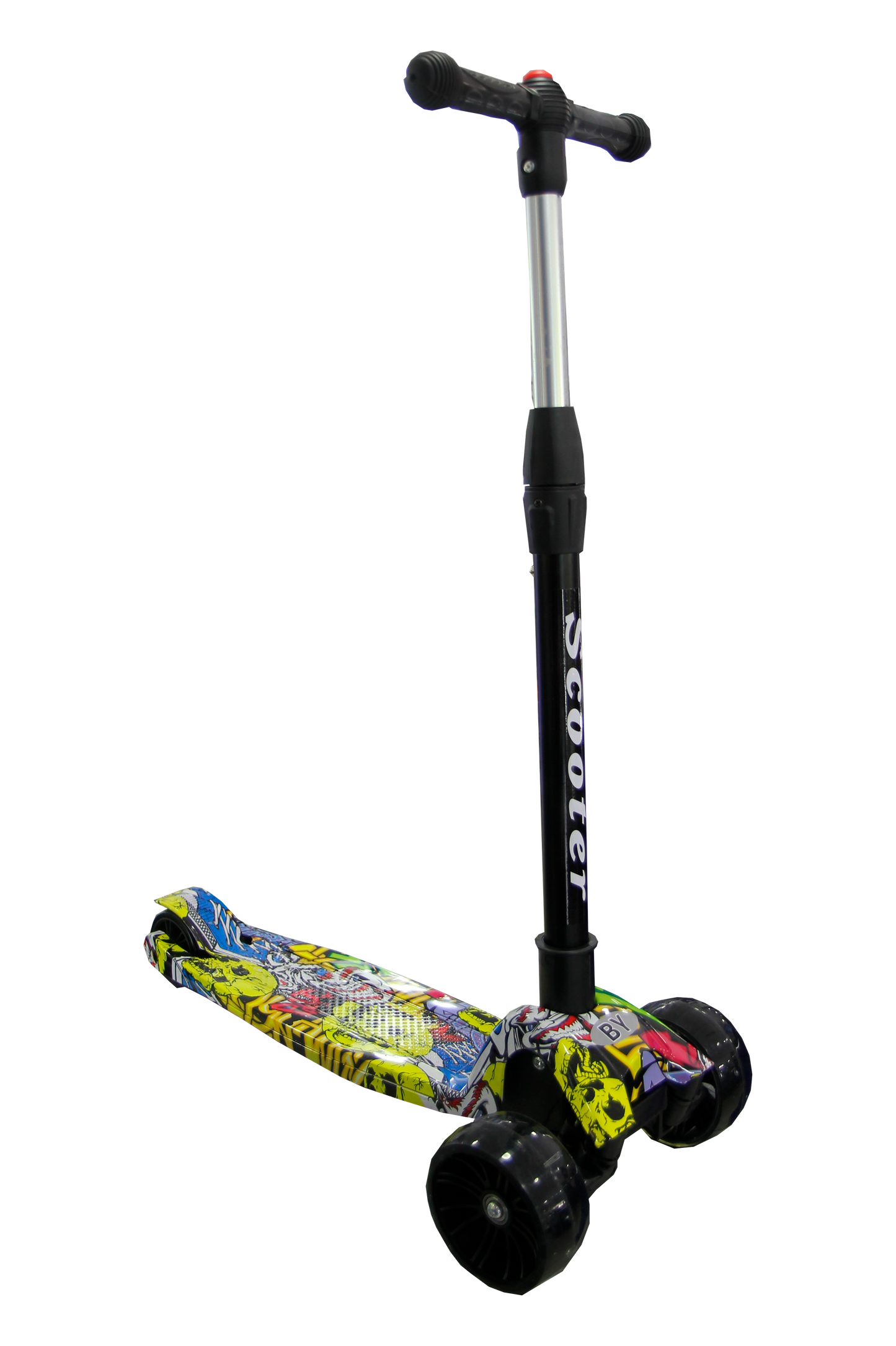 Monopatin Scooter Kids 3 Ruedas Super Fashion Con Led