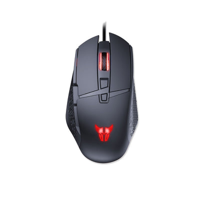 Mouse Gaming Alámbrico 7200 Dpi Negro Con Rojo Argom Tech (+IVA)