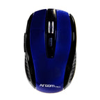 Mouse Óptico Inalámbrico 2.4ghz Usb 6 Botones Ms32 Argom Tech Azul (+IVA)
