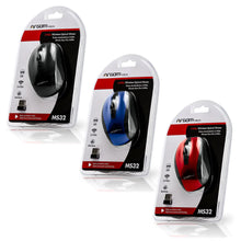 Mouse Óptico Inalámbrico 2.4ghz Usb 6 Botones Ms32 Argom Tech Azul (+IVA)