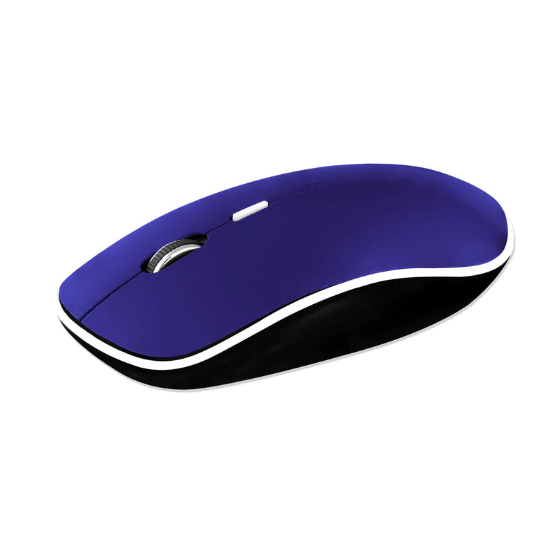 Mouse Óptico Inalambrico 2.4ghz Usb Ms31 Argom Tech Azul