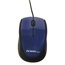 Mouse 3D Óptico Cable Usb Ms14 Argom Tech Azul (+IVA)