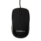 Mouse 3d Óptico Cable Usb Ms14 Argom Tech Negro (+IVA)