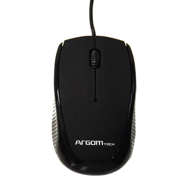 Mouse 3d Óptico Cable Usb Ms14 Argom Tech Negro (+IVA)