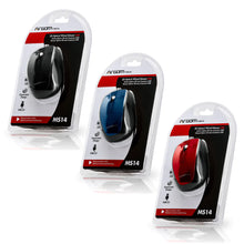 Mouse 3D Óptico Cable Usb Ms14 Argom Tech ROJO (+IVA)