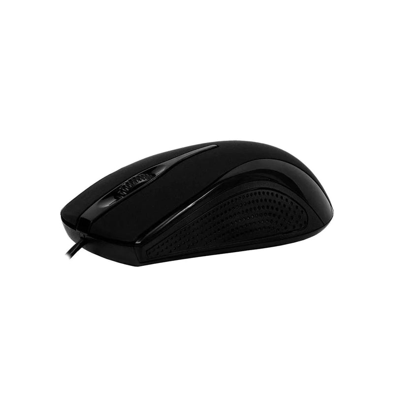 Mouse Óptico Maxi Cable Usb Ms22 Argom Tech Negro