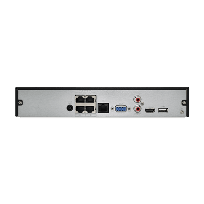 Nvr Dahua 8mp/1080p 4 Canales 4poe Dhi-nvr1104hs-p-s3-h (+IVA)