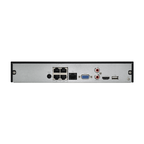 Nvr Dahua 8mp/1080p 4 Canales 4poe Dhi-nvr1104hs-p-s3-h