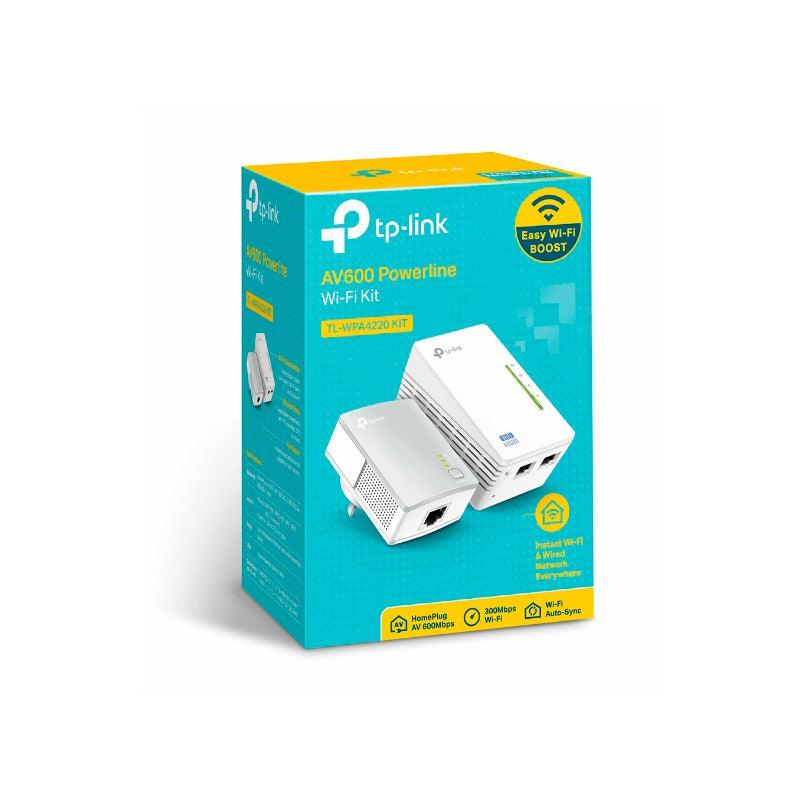 Repetidor Powerline Wifi Av600 300 Mbps Tplink Tl-wpa4220 (+IVA)
