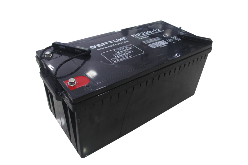 Batería 12v 200ah De Gel Sptline Inversores Refrigeradores