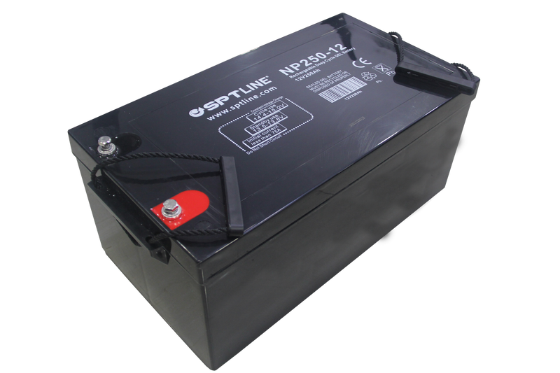 Batería 12v 250ah De Gel Sptline Inversores Refrigeradores