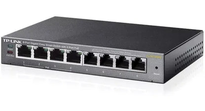 Switch De 8 Puertos Gigabit 4 Puertos Poe Escritorio Y Rack