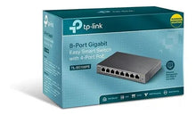 Switch De 8 Puertos Gigabit 4 Puertos Poe Escritorio Y Rack