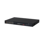 Switch 16 Puertos Dahua 10/100 Poe Rack Dh-pfs3218-16et-135 (+IVA)