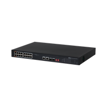 Switch 16 Puertos Dahua 10/100 Poe Rack Dh-pfs3218-16et-135 (+IVA)