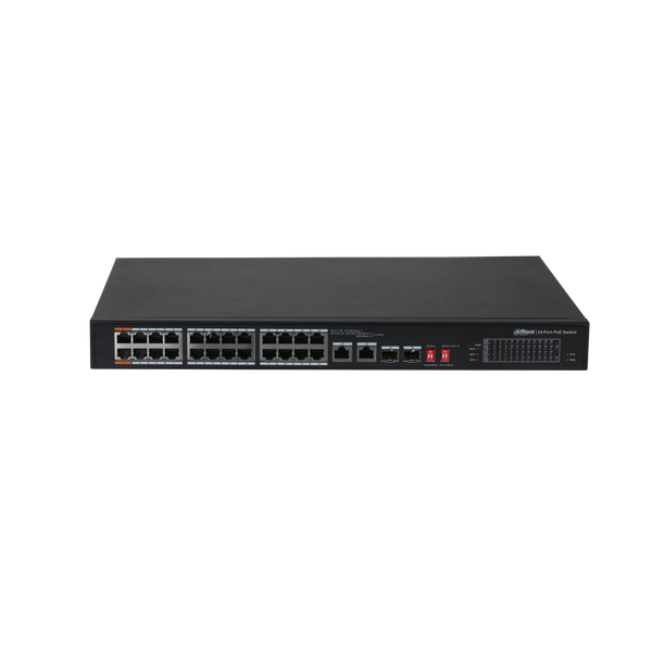 Switch 26 Puertos Dahua Gigabit Rack Dh-pfs3226-24et-240 (+IVA)