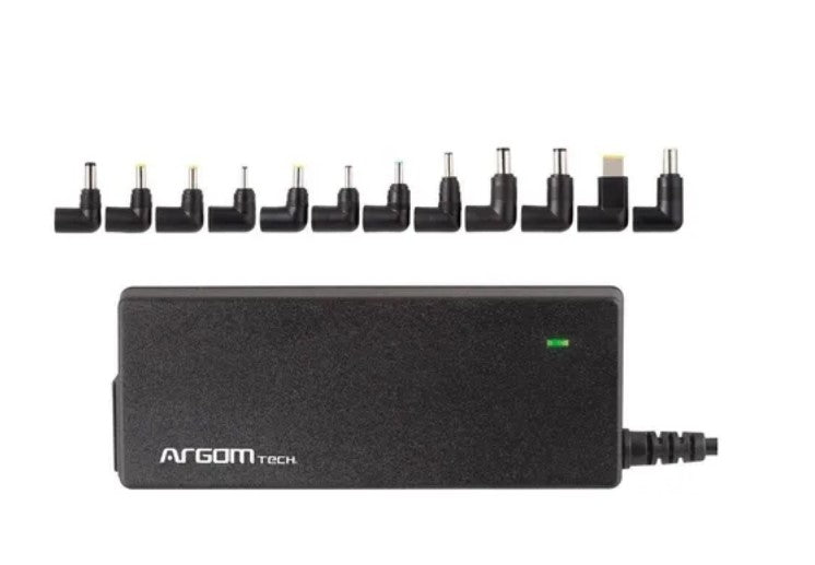 Cargador De Laptop Universal 90w Argom Tech Automático (+IVA)