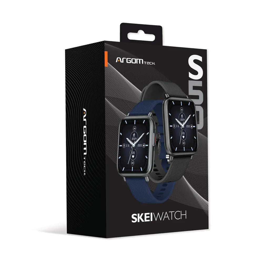 Reloj Inteligente Skeiwatch S50 Android/ios Argomtech Negro (+IVA)