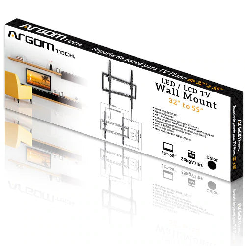 Soporte Monitor Pared Soporte De Pared Para Televisor Plano LED LCD Antirrobo 32-55 Soporte Tv Pared 55 Pulgadas