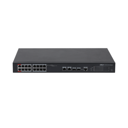 Switch 16 + 2gbps Puertos Dahua Poe Rack Dh-pfs4218-16et-190 (+IVA)