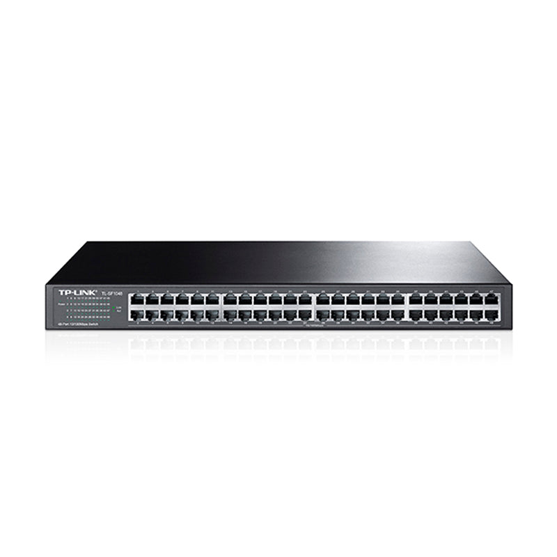 Switch De 48 Puertos 10/100 Para Racks Tl-sf1048