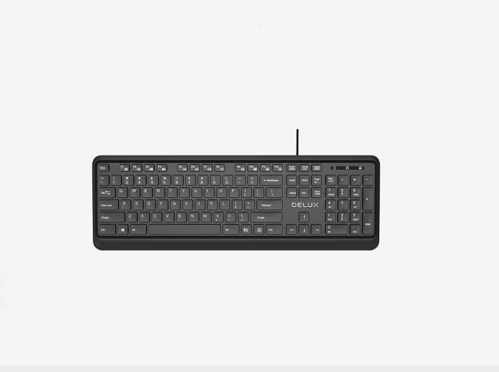 Teclado Usb Delux Ka190 Negro