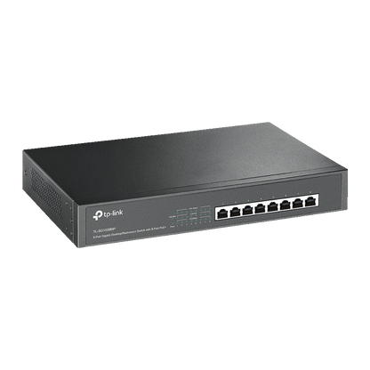 Switch De 8 Puertos 10/100/1000 Gigabit Con Poe+ Tl-sg1008mp