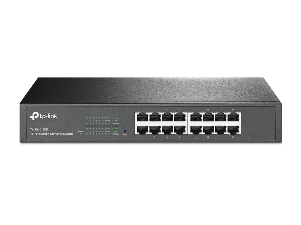 Switch 16 Puertos Gigabit 10/100/1000 Tl-sg1016de Tp-link (+IVA)