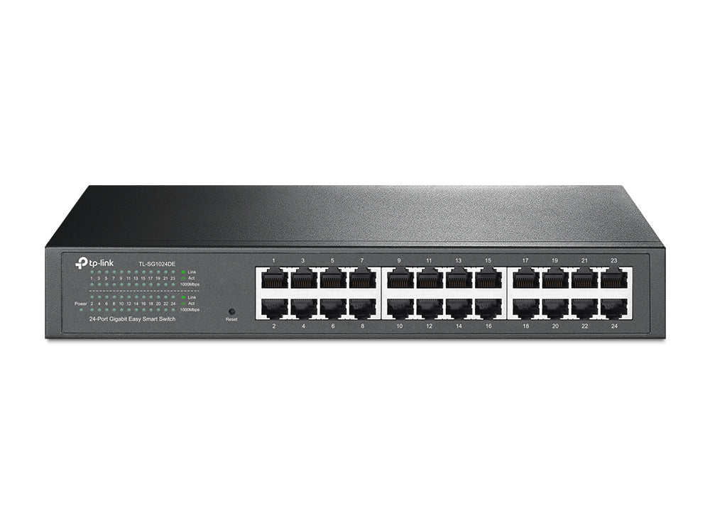 Switch 24 Puertos Gigabit 10/100/1000 Tl-sg1024de Tp-link (+IVA)