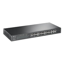 Switch 24 Puertos Poe+ 10/100 + 4 Puertos Gigabit Jetstream Tl-sl2428p (+IVA)