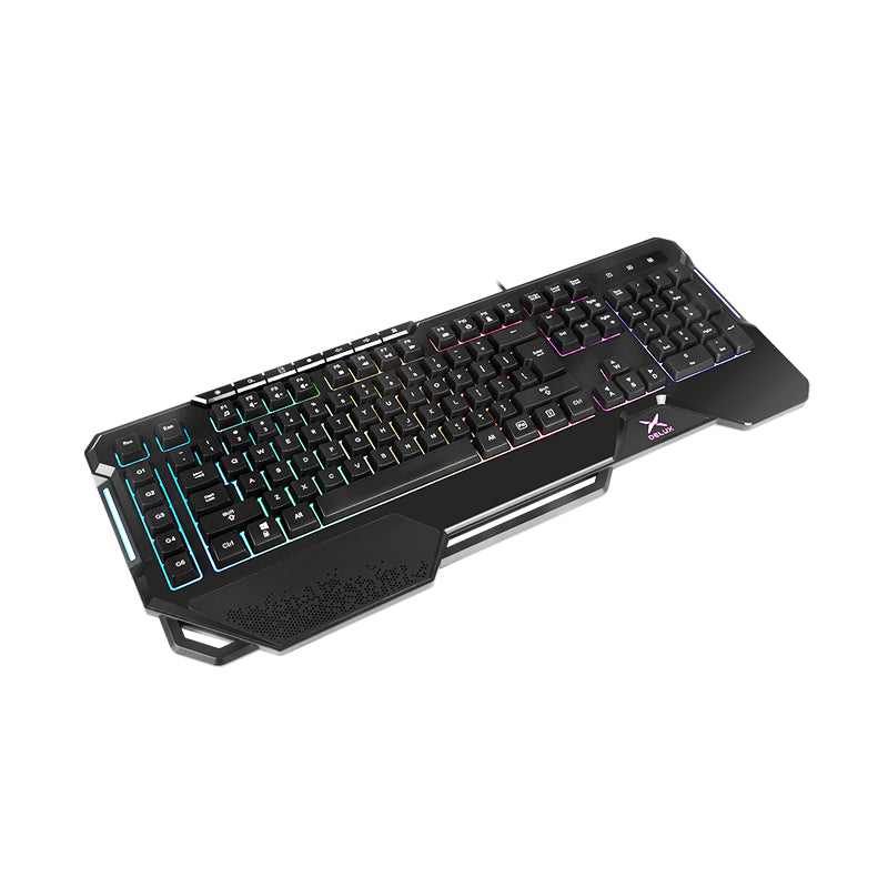 Teclado Gamer Delux Usb K9600 RGB 5 Macros Alámbrico (+IVA)