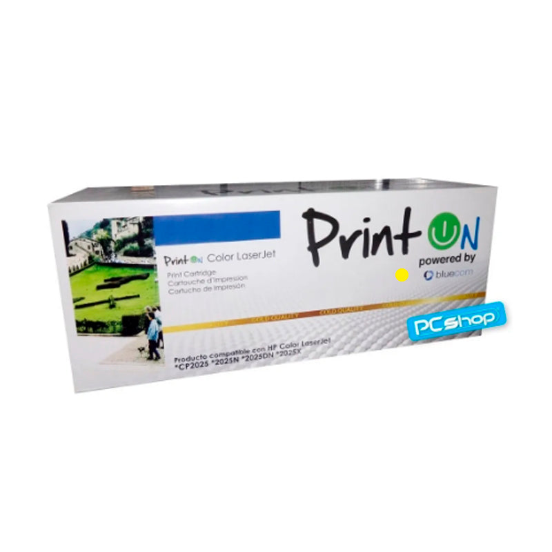 Toner Printon Amarillo Comp. Hp Cp2025/2025n/2025dn/2025x
