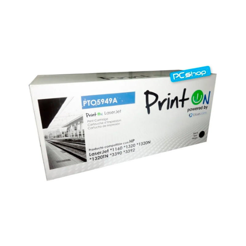 Toner Printon Negro 5949a 1160/1320/1320n/1320tn/3390/3392