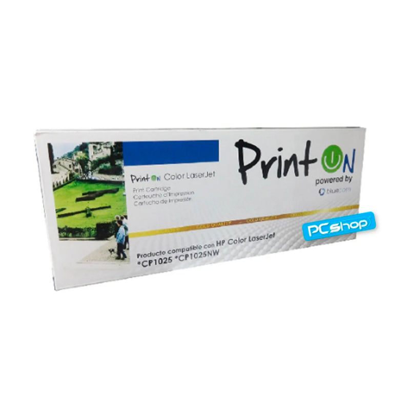 Toner Printon Amarillo 312a Hp Cp1025 / Cp1025nw Nuevo