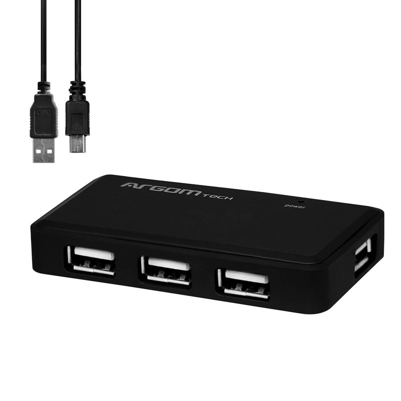 Soporte para Auriculares y USB Hub 4 puertos color Negro [A0001878] -  $579.00 : Clikstore