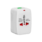Adaptador Universal De Corriente 4 Enchufes Internacionales (+IVA)