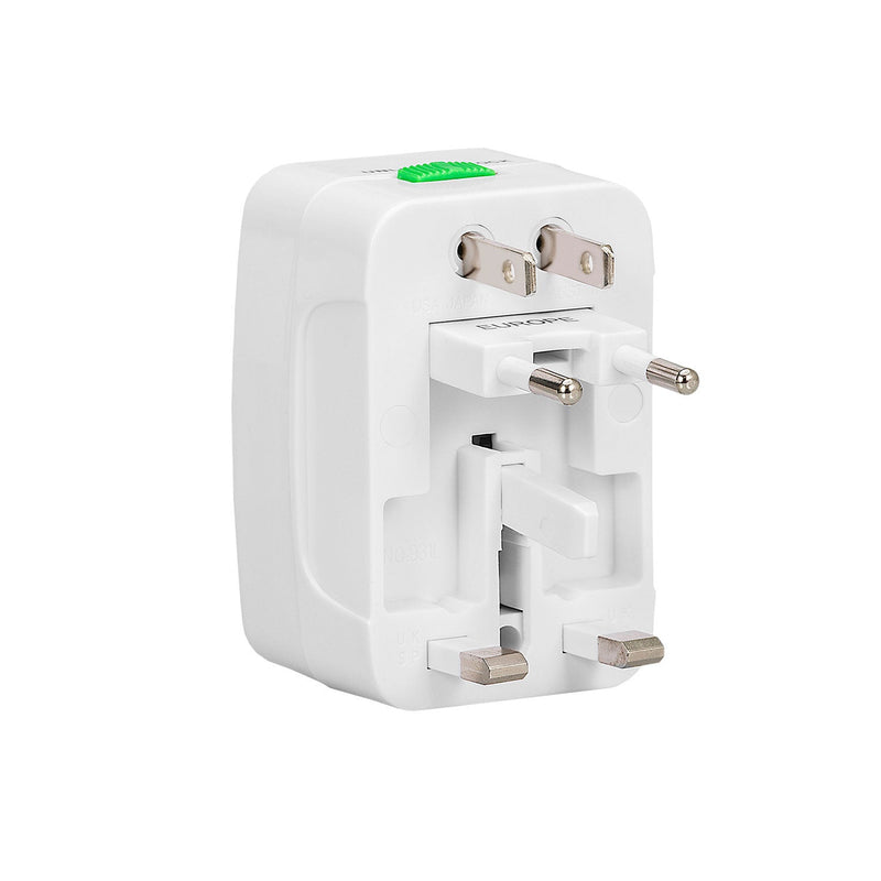 Adaptador Universal De Corriente 4 Enchufes Internacionales