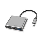 Concentrador Tipo C 3 En 1 Axess Argom Tech (+IVA)