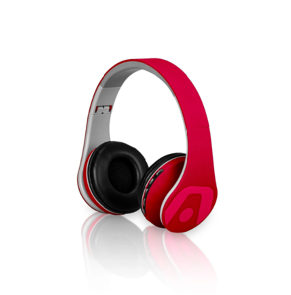 Audífonos Argon Tech Ultimate Bt Vibe Inalámbrico Rojo (+IVA)