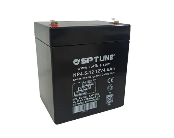 Batería 12v 4.5ah Recargable Spt Line Ups Cerco Eléctrico
